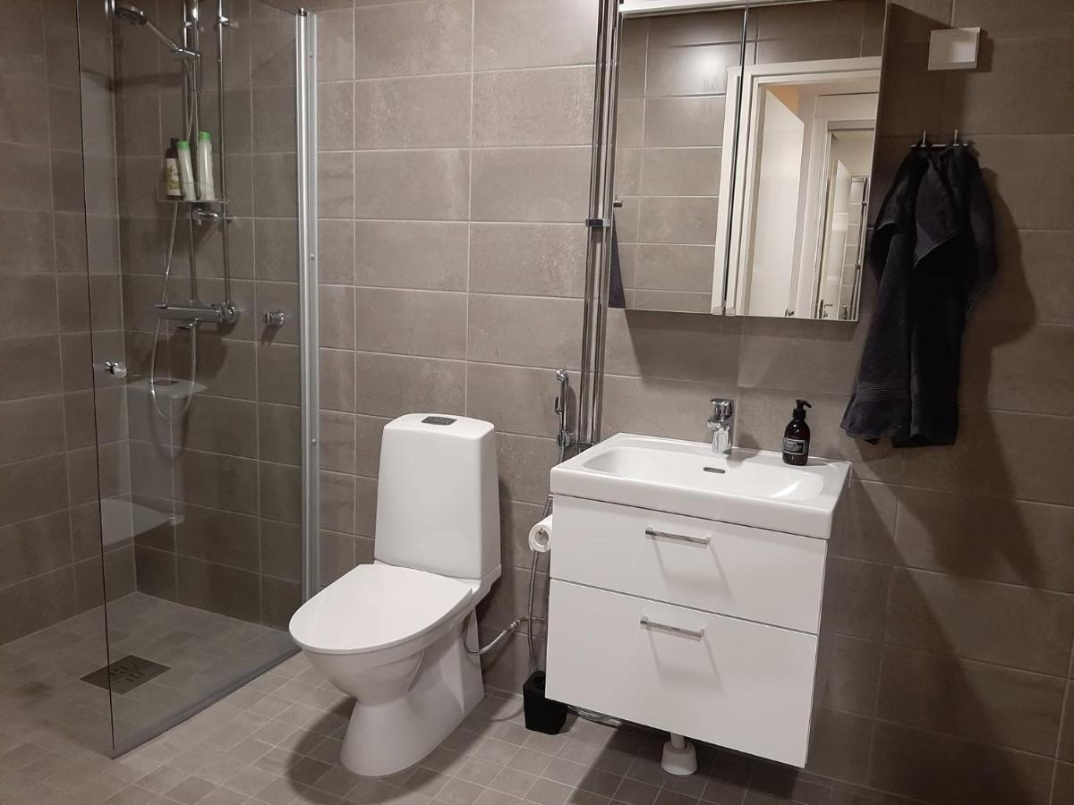 Premium Kaksio Rauman Keskustassa, Parveke Ja Sauna Luaran gambar