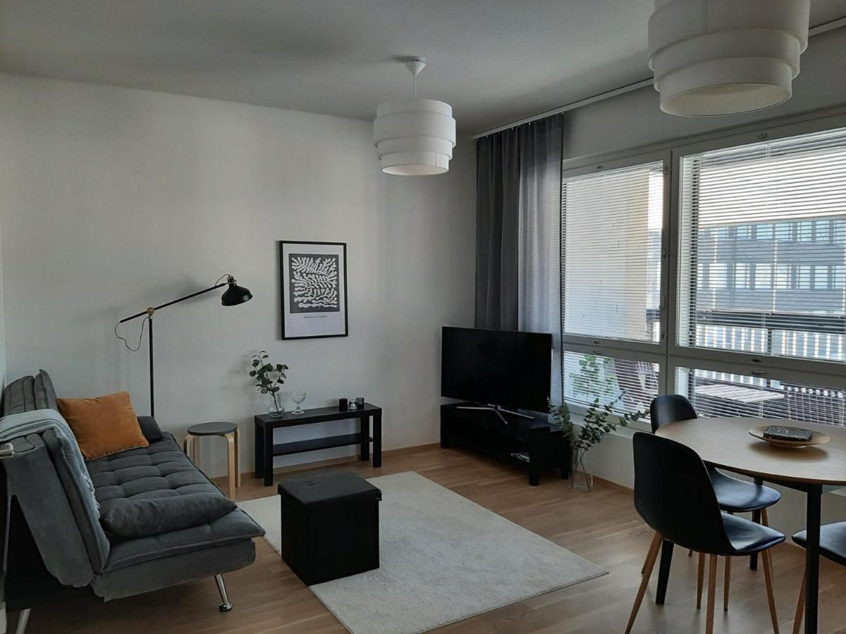 Premium Kaksio Rauman Keskustassa, Parveke Ja Sauna Luaran gambar
